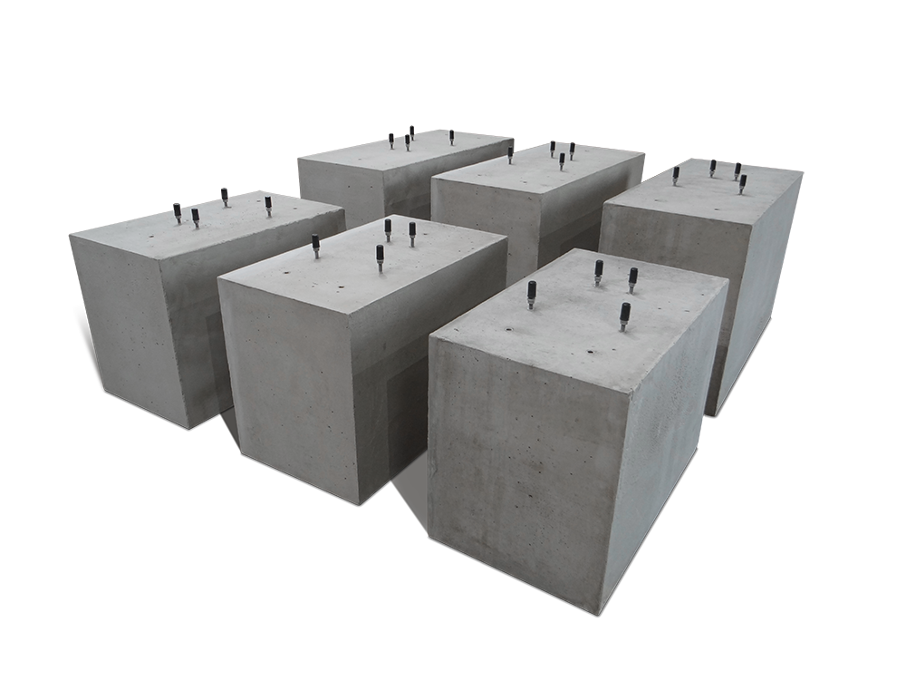 Fertigfundamente aus Beton und Stahlbeton